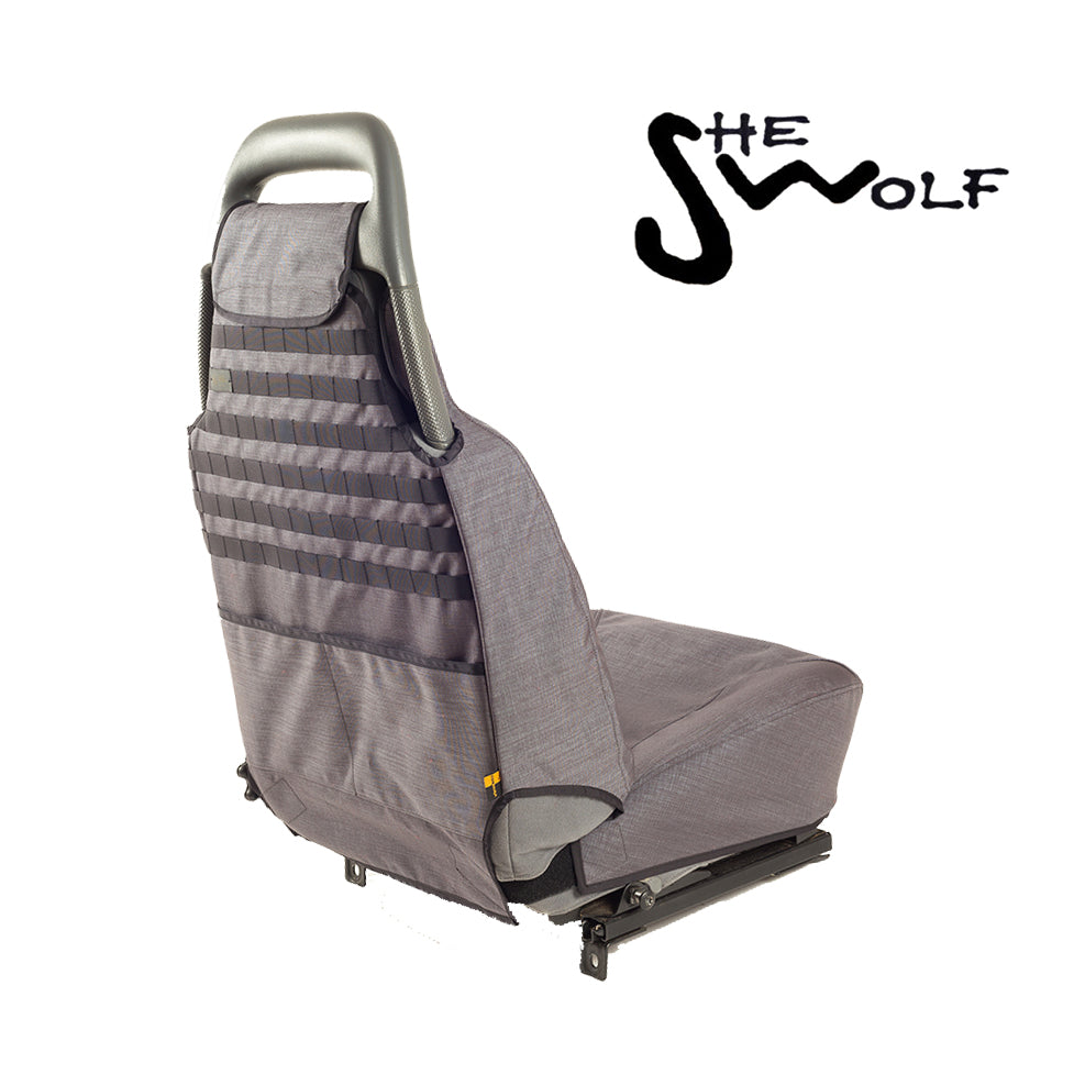 Sitzbezüge – Organizer-Set für die Vordersitze des Land Rover Discovery 1 300 tdi