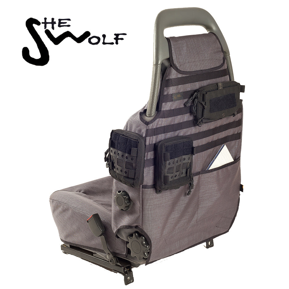 Sitzbezüge – Organizer-Set für die Vordersitze des Land Rover Discovery 1 300 tdi