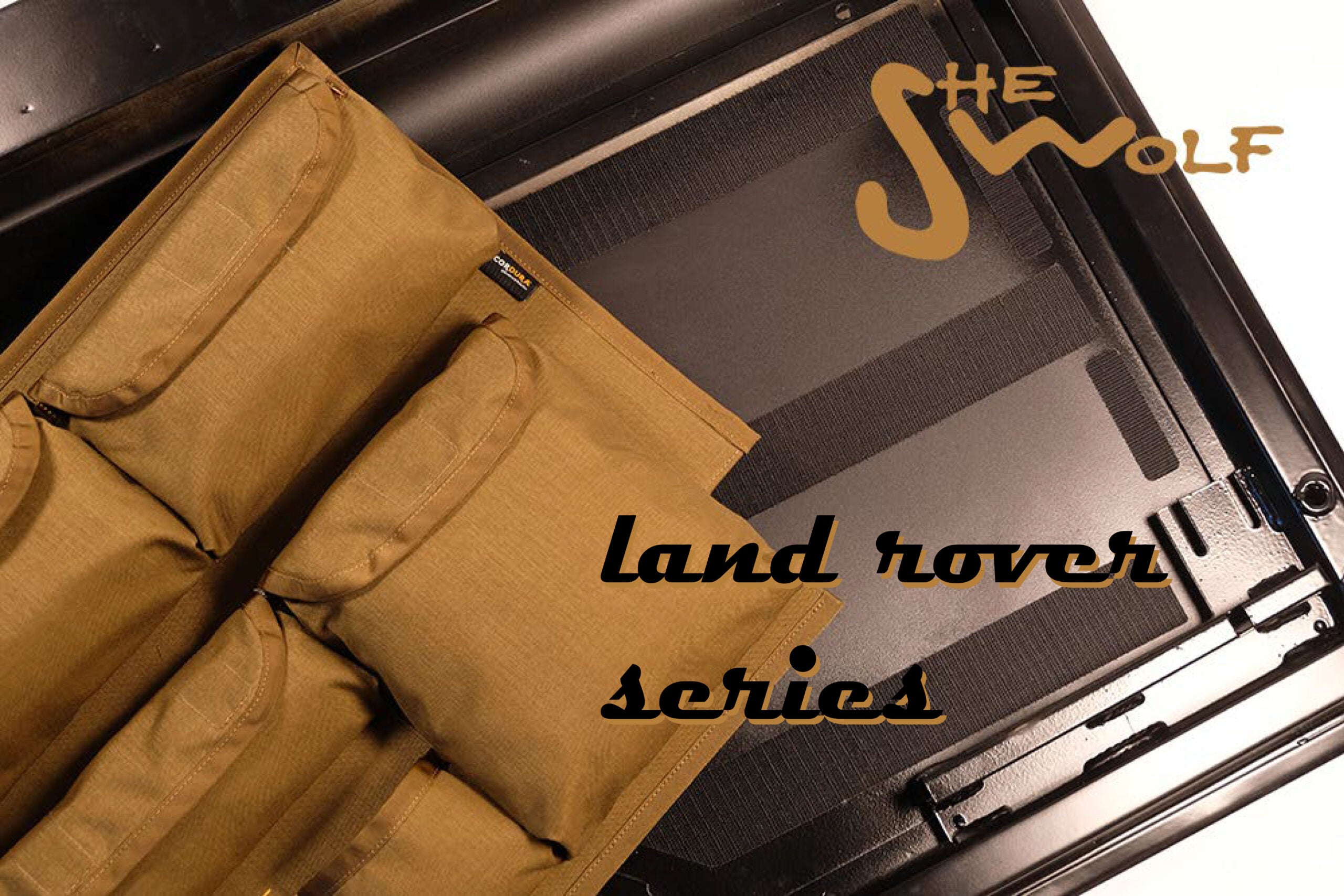 Front door storage compartment, suitable for Land Rover Defender 90-110 series