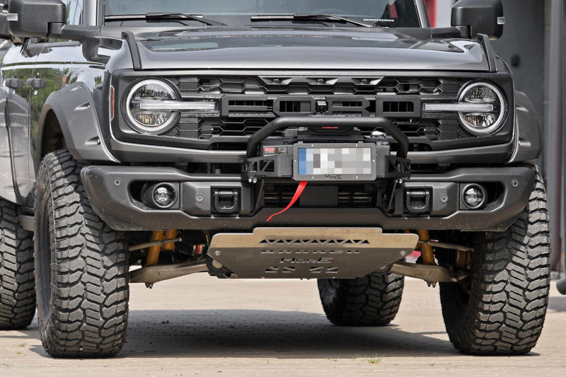 Winch Mount Plate Ford Bronco Badlands 2021 (OEM Steel Bumper)