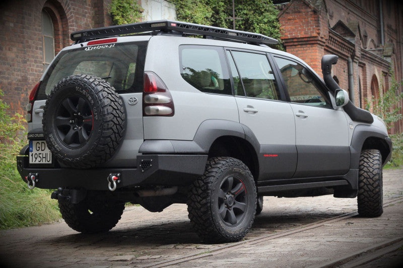 Rockslider Seitenschweller-Schutzrohre Toyota Land Cruiser J120