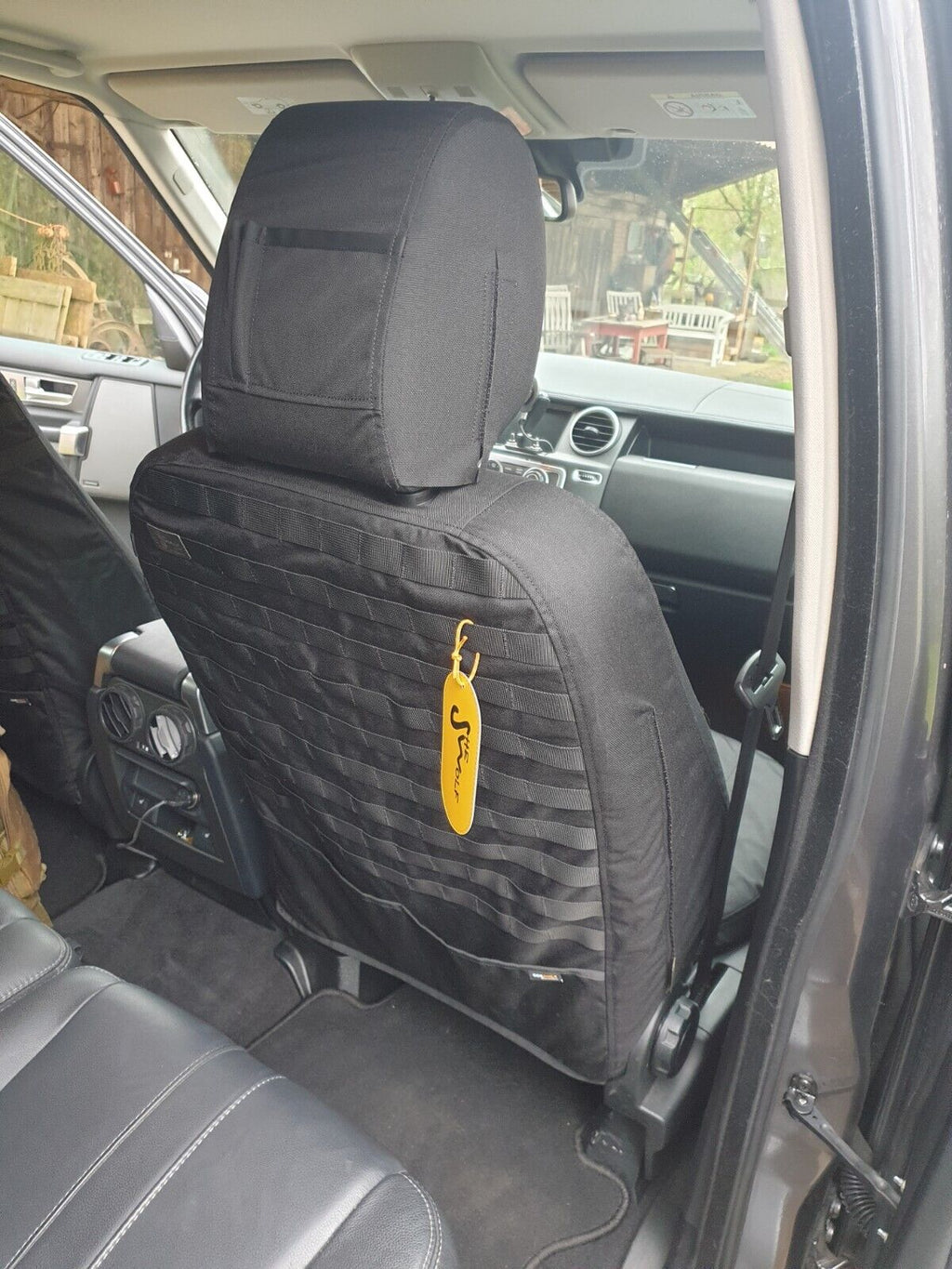 Sitzbezüge – Organizer-Set die Vorderseite des Land Rover Discovery 4