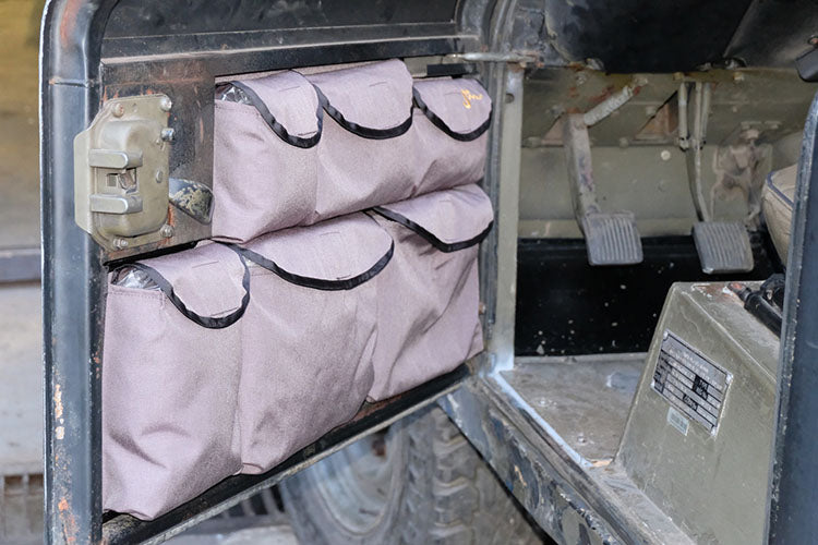 Front door storage compartment, suitable for Land Rover Defender 90-110 series
