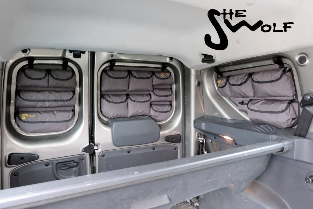 Fenstertaschen Heckklappen-Fensterorganizer Dacia Dokker 2012-2021