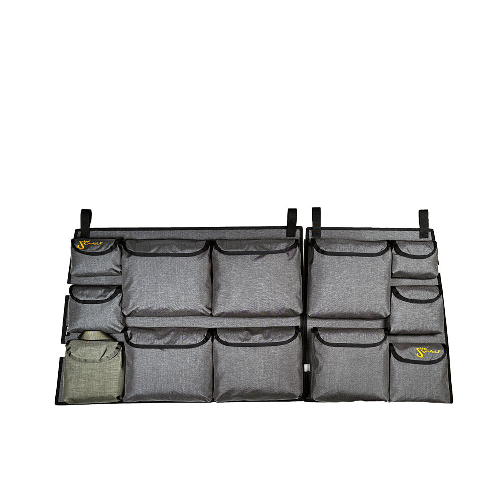 Fenstertaschen Heckfenster-Organizer Toyota Land Cruiser J78 mit abnehmbarer Tasche