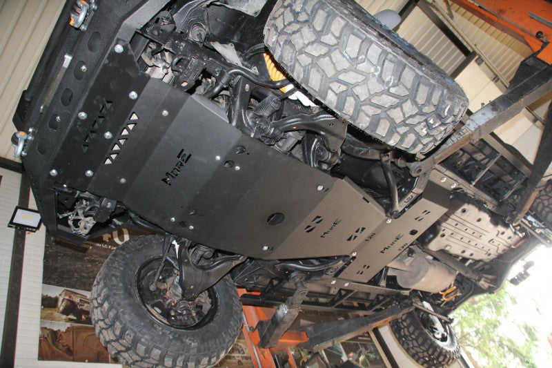 Steel underbody protection Toyota Land Cruiser 120 - gearbox