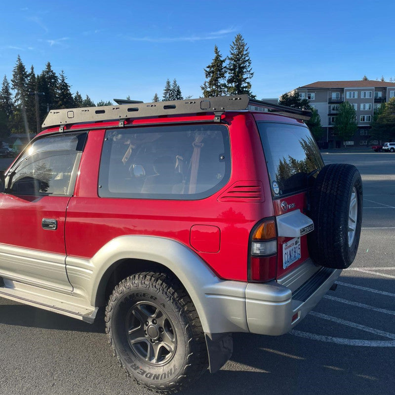 Toyota Land Cruiser Prado 90 3-door Aluminum Low Profile Roof Rack