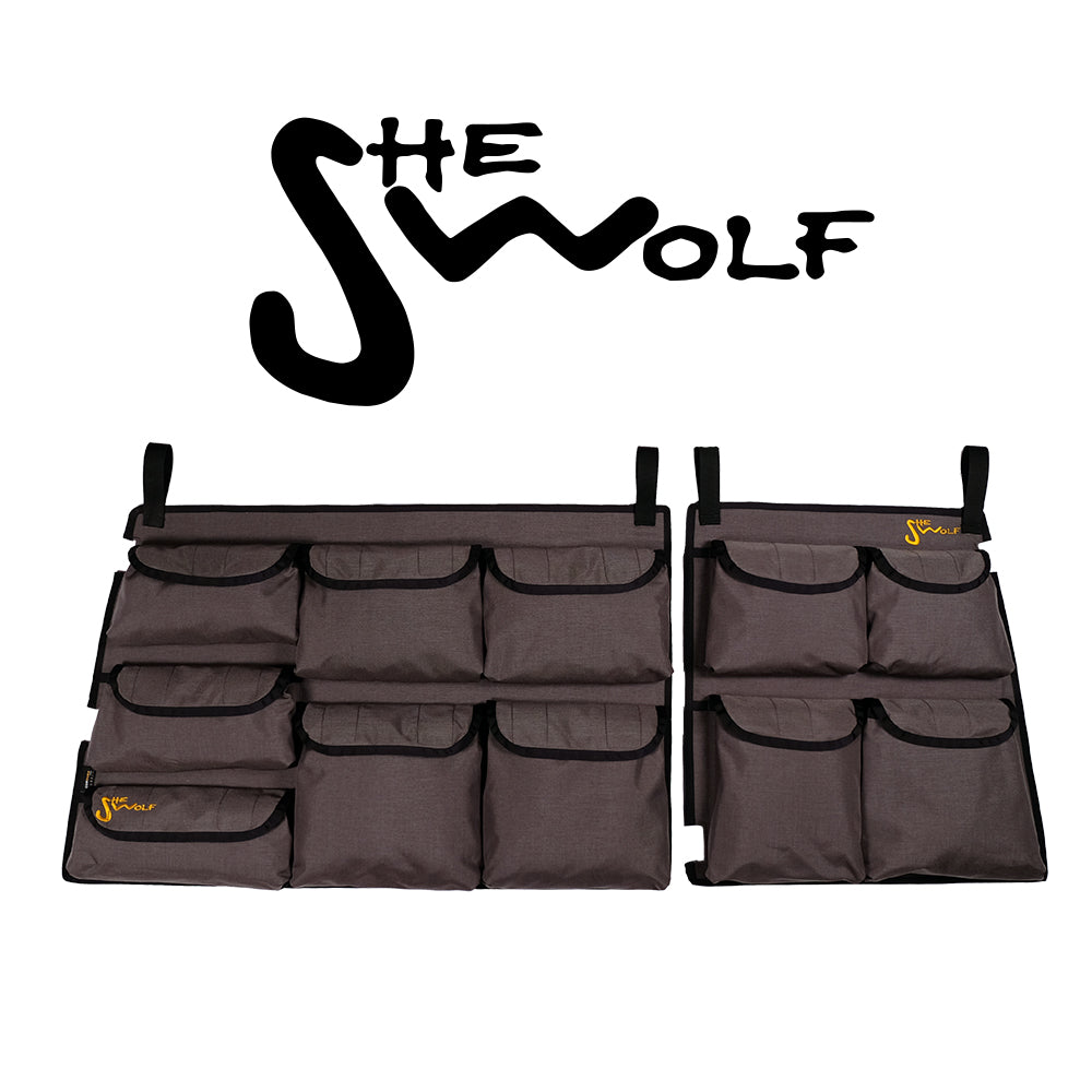 SHE-WOLF Rear Window Organizer for Toyota Land Cruiser J77