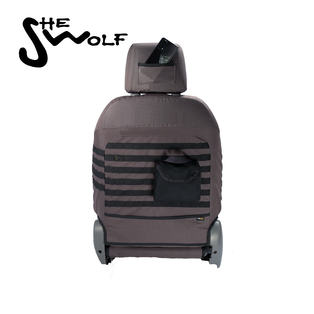 Sitzbezüge - Organizer-Set für die Vordersitze des Toyota Hilux VII