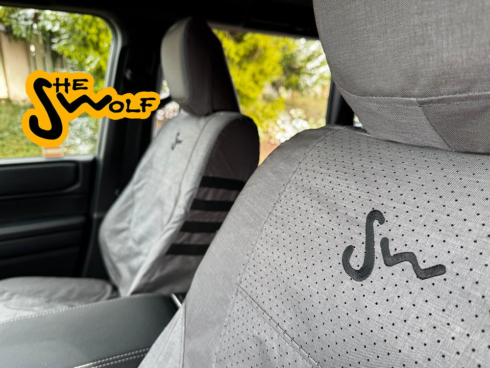 Sitzbezüge - Organizer-Set für die Vorderseite des Toyota Land Cruiser J250