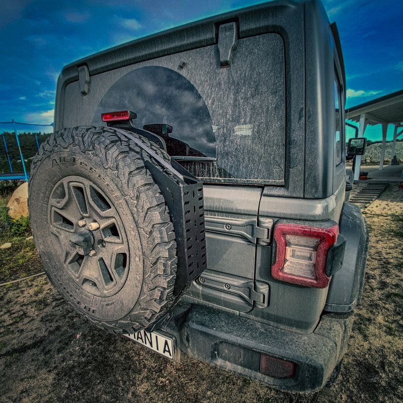 Universal spare wheel holder