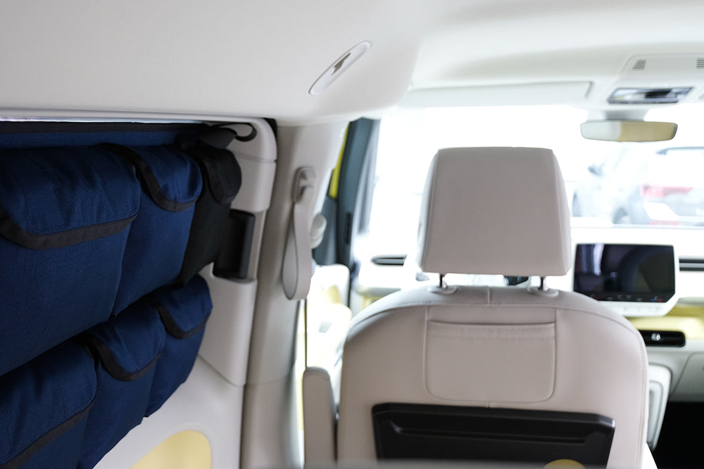 Bolsas para ventana VW ID. Organizador de ventana de puerta corredera Buzz