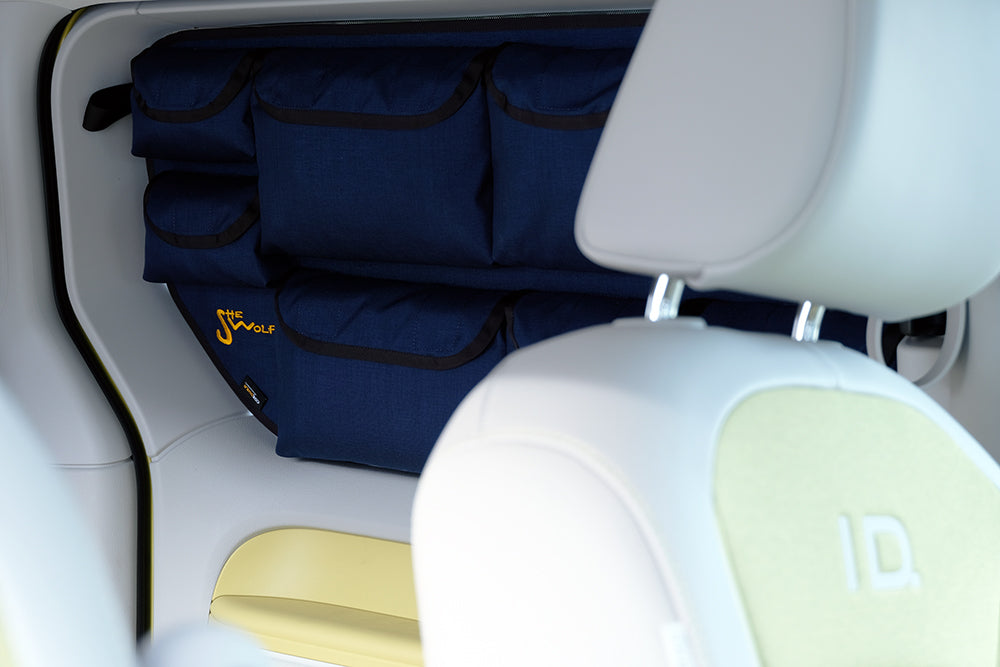 Bolsas para ventana VW ID. Organizador de ventana de puerta corredera Buzz