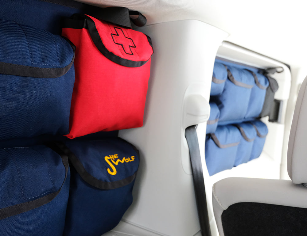 Bolsas para ventana VW ID. Organizador de ventana de puerta corredera Buzz