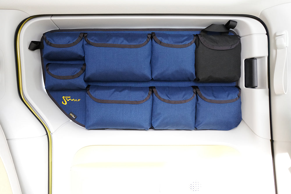 Bolsas para ventana VW ID. Organizador de ventana de puerta corredera Buzz