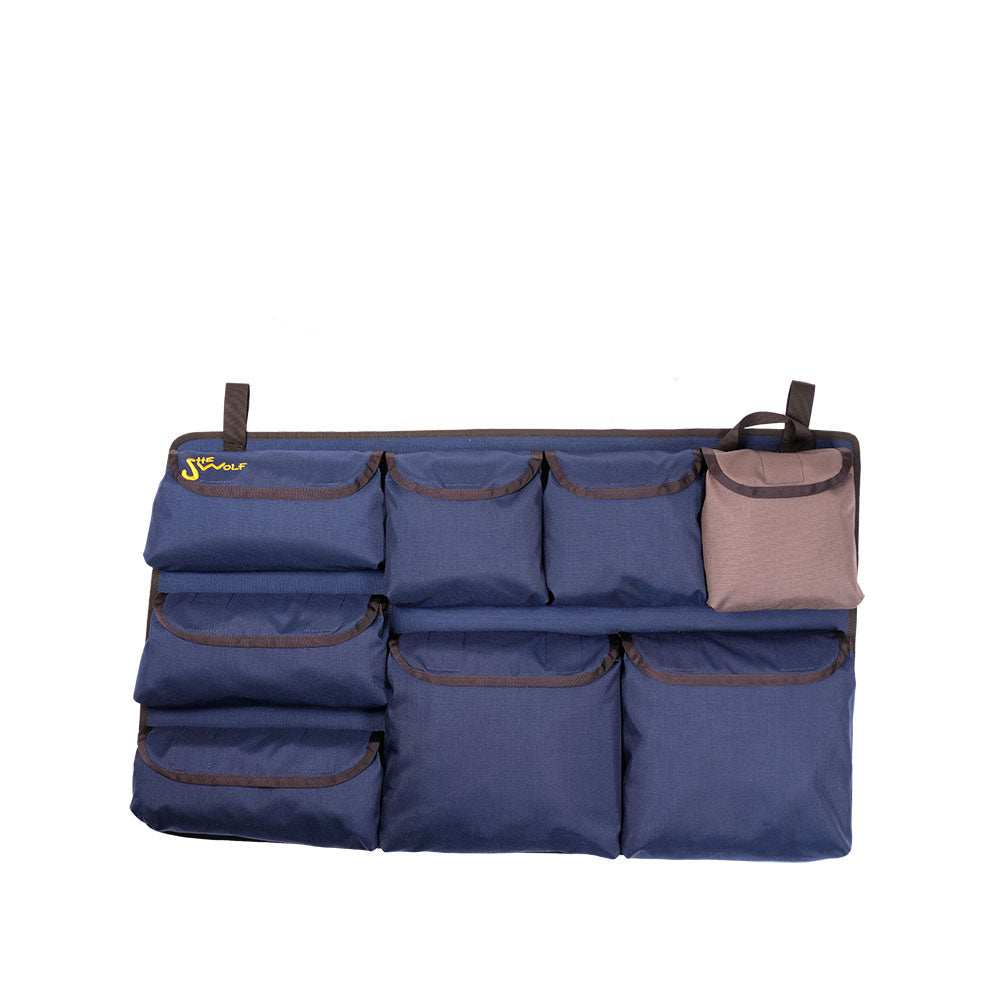 Window organizer for VW T6 T6.1 short wheelbase side window organizer with removable bag