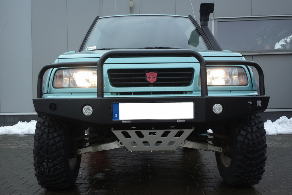 Winch Bumper with Bull Bar and Lamp Guards Suzuki Vitara 1.6 3-Door (1988–1998)