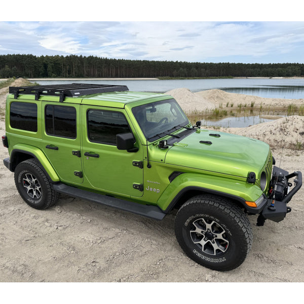 Jeep Wrangler JLU Low Profile Dachträger kurze Version