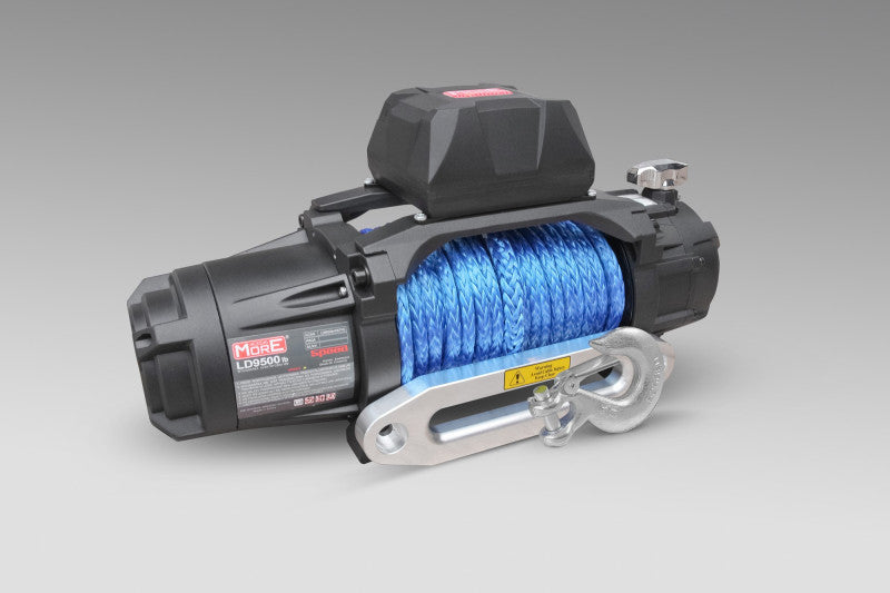 Seilwinde MorE 4x4 SPEED 9500lbs 12V synthetisches Seil